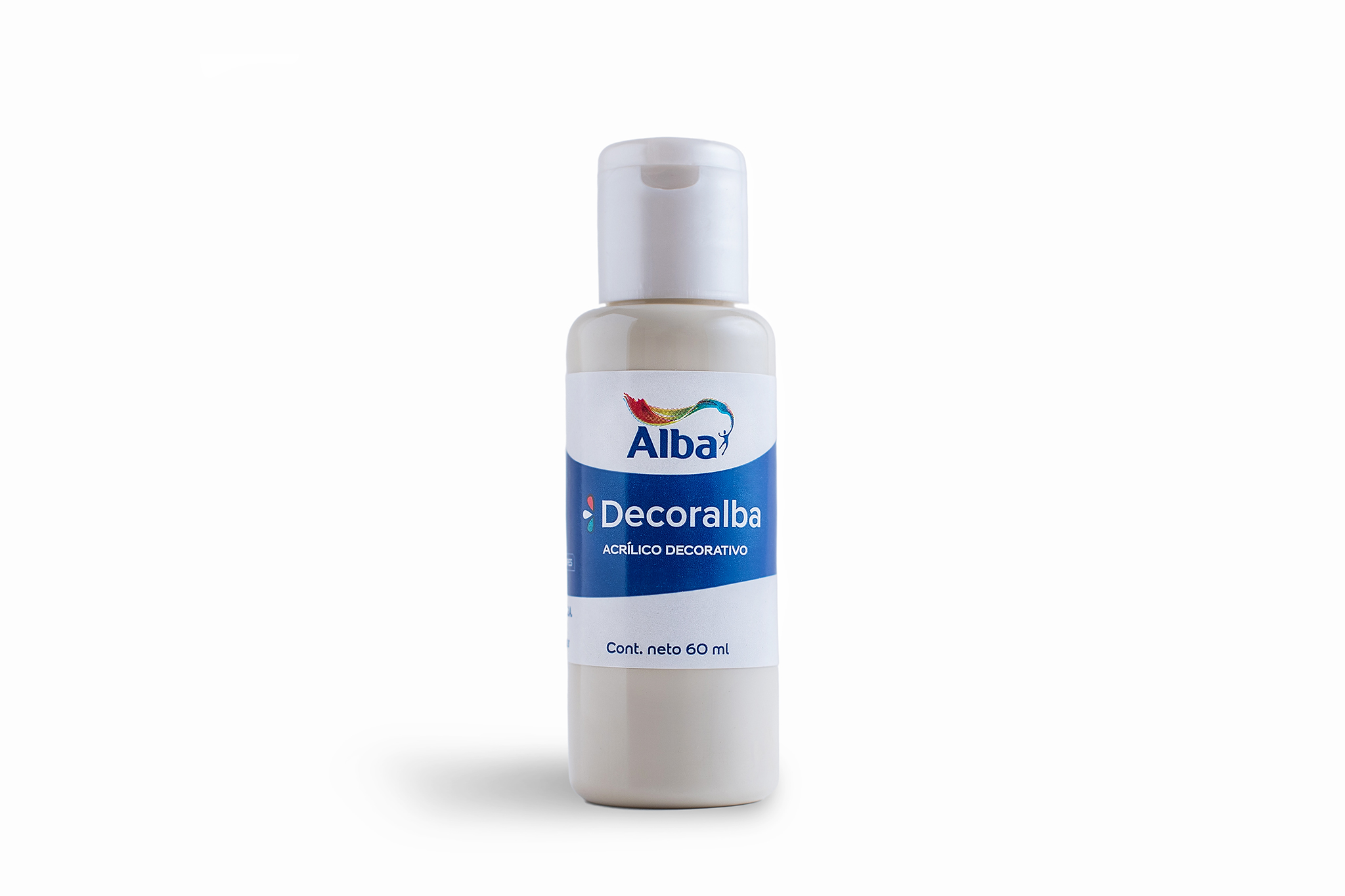 Acrilico decorativo alba 60cc blanco antiguo 422 - 60ML - Alba Artística